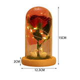 Maxbell light with Base Floral Crafts Valentines Day Home Decor Style D