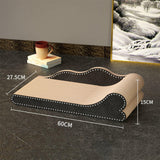 Maxbell Cat Scratcher Lounge Cat Scratch Pad Scratching Board Cardboard Sofa Bed 60cmx27.5cmx15cm
