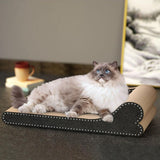 Maxbell Cat Scratcher Lounge Cat Scratch Pad Scratching Board Cardboard Sofa Bed 60cmx27.5cmx15cm