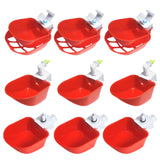 Maxbell 3Pcs Automatic Chicken Waterer Feeder Tools Cage Hang for Ducks Chicks Goose style A