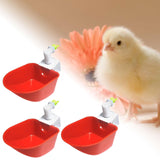 Maxbell 3Pcs Automatic Chicken Waterer Feeder Tools Cage Hang for Ducks Chicks Goose style A