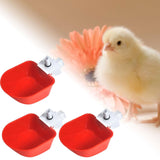 Maxbell 3Pcs Automatic Chicken Waterer Feeder Tools Cage Hang for Ducks Chicks Goose style B