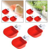 Maxbell 3Pcs Automatic Chicken Waterer Feeder Tools Cage Hang for Ducks Chicks Goose style B