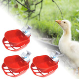Maxbell 3Pcs Automatic Chicken Waterer Feeder Tools Cage Hang for Ducks Chicks Goose style C