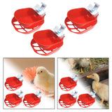 Maxbell 3Pcs Automatic Chicken Waterer Feeder Tools Cage Hang for Ducks Chicks Goose style C