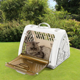Maxbell Pet Cat Carrier Travel Bag Carrying Case for Kitten Travel Outdoor