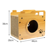 Maxbell Paper Cats Scratching Board Claw Scratcher Pet Standing for Kitten Kitty