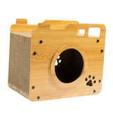 Maxbell Paper Cats Scratching Board Claw Scratcher Pet Standing for Kitten Kitty