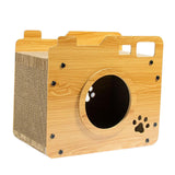 Maxbell Paper Cats Scratching Board Claw Scratcher Pet Standing for Kitten Kitty