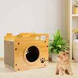 Maxbell Paper Cats Scratching Board Claw Scratcher Pet Standing for Kitten Kitty