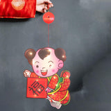 Maxbell Chinese New Year Hanging Decorations LED Decorative Lights for Decor Boy