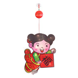 Maxbell Chinese New Year Hanging Decorations LED Decorative Lights for Decor Girl