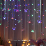 Maxbell Curtain Lights Hanging Ornaments 1.5M LED for Festival Wedding Holiday