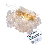 Maxbell Curtain Lights Hanging Ornaments Twinkle Lights LED for Party Festival