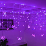 Maxbell Curtain Lights Hanging Ornaments Twinkle Lights LED for Party Festival