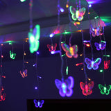 Maxbell Curtain Lights Hanging Ornaments Twinkle Lights LED for Party Festival