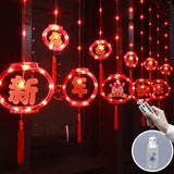 Maxbell Chinese Rabbit String Light Year for Indoor Living Room Bedroom