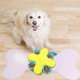 Maxbell Pet Treat Puzzle Games Training Interactive Plate for for Small Large Dogs