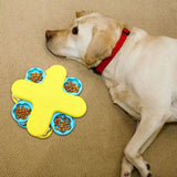 Maxbell Pet Treat Puzzle Games Training Interactive Plate for for Small Large Dogs