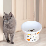 Maxbell Raised Cat Food Bowl Non Slip Pet Bowls Drinking Bowl Dog Bowl Pet Feeder Food Bowl Paw