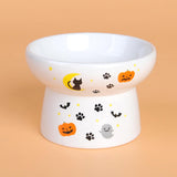 Maxbell Raised Cat Food Bowl Non Slip Pet Bowls Drinking Bowl Dog Bowl Pet Feeder Food Bowl Paw