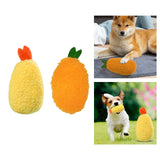 Maxbell Dog Chew Toy Dog Puzzle Toy Dog Squeaky Toys for Dog Training Teething Yellow