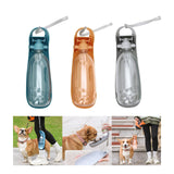 Maxbell Dog Water Bottle Dispenser Portable Foldable Compact Capacity 550ml Travel Blue