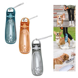 Maxbell Dog Water Bottle Dispenser Portable Foldable Compact Capacity 550ml Travel Blue
