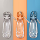 Maxbell Dog Water Bottle Dispenser Portable Foldable Compact Capacity 550ml Travel Blue