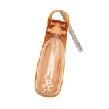 Maxbell Dog Water Bottle Dispenser Portable Foldable Compact Capacity 550ml Travel Orange