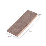 Maxbell Recyclable Scratch Nest Corrugate Paper Grinding Claw Mat Kitten Reversible C