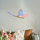 Maxbell Butterfly Pendant Light Hanging Lamp for Kitchen Bar Living Room single