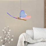 Maxbell Butterfly Pendant Light Hanging Lamp for Kitchen Bar Living Room single