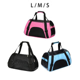 Maxbell Fashion Pet Carrier Bag Adjustable Shoulder Strap Breathable Mesh Portable L Pink