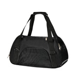 Maxbell Fashion Pet Carrier Bag Adjustable Shoulder Strap Breathable Mesh Portable S Black