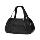 Maxbell Fashion Pet Carrier Bag Adjustable Shoulder Strap Breathable Mesh Portable S Black