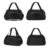 Maxbell Fashion Pet Carrier Bag Adjustable Shoulder Strap Breathable Mesh Portable S Black
