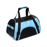 Maxbell Fashion Pet Carrier Bag Adjustable Shoulder Strap Breathable Mesh Portable S Blue