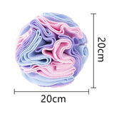 Maxbell Pet Puzzle Toys Educational Toy Interactive Dog Toys Ball for Chewing Puppy Style H