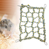 Maxbell Hamster Hammock rope Cage Toys Hanging Toys Parrot Hammock for Parakeet