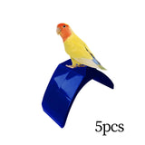 Maxbell 5x Pigeon Rest Stand Portable Hanging for Pigeons Finch Birds Cockatiel Black