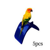 Maxbell 5x Pigeon Rest Stand Portable Hanging for Pigeons Finch Birds Cockatiel Black