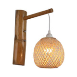 Maxbell Pastoral Wall Mounted Light Decorative Wall Sconce for Bedroom Office Decor