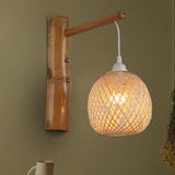 Maxbell Pastoral Wall Mounted Light Decorative Wall Sconce for Bedroom Office Decor