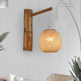 Maxbell Pastoral Wall Mounted Light Decorative Wall Sconce for Bedroom Office Decor