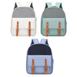 Maxbell Cat Carrier Backpack for Cat & Small Dog Breathable for Outdoor Outing Blue