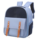 Maxbell Cat Carrier Backpack for Cat & Small Dog Breathable for Outdoor Outing Blue