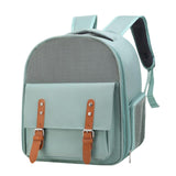 Maxbell Cat Carrier Backpack for Cat & Small Dog Breathable for Outdoor Outing Green