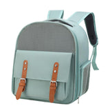 Maxbell Cat Carrier Backpack for Cat & Small Dog Breathable for Outdoor Outing Green