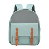Maxbell Cat Carrier Backpack for Cat & Small Dog Breathable for Outdoor Outing Green